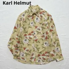 Karl Helmut カールヘルム リトルスカーレット イチゴ柄 長袖シャツ
