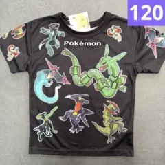 ⭐️新品⭐️ポケモン　メッシュ　半袖　Tシャツ　レックウザ　120㎝　キッズ