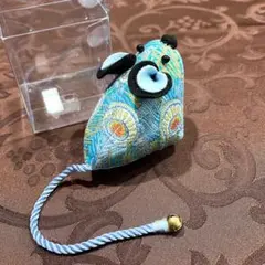 レア LIBERTY リバティ ロンドン むずみ ネズミ ピンクッション ブルー