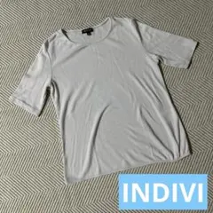 INDIVI 半袖 Tシャツ ホワイト Mサイズのサムネイル