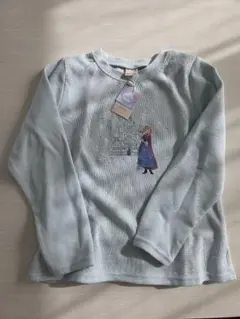 今期新品未使用！！Disney Frozen 長袖カットソー 130cm 水色
