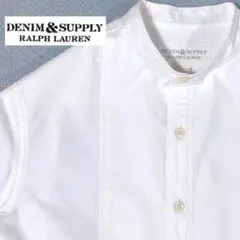 RALPH LAUREN デニム＆サプライ オックス バンドカラー XS