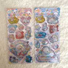 正規品】 香り付き ウォーターインシール あわわちゃん　キラうさツインズ