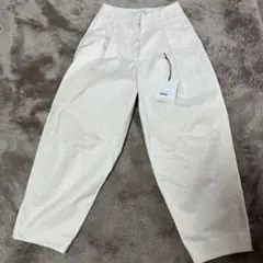 STUDIO NICHOLSON SORTE CREAM XS ボリュームパンツ - メルカリ