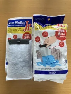 Tetra バイオバッグ ジュニア 6個入 + バラ1個のサムネイル