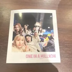 第3弾　TWICE　映画　入場者特典プレゼント　ONE IN A MILL10N