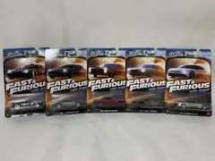 ホットウィール ワイルド・スピード ヴィランズ 全5台セット 新品