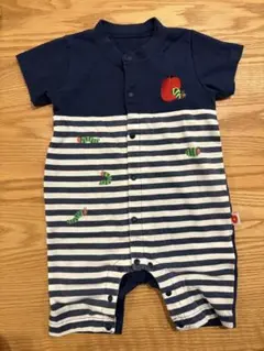 ベビー　ロンパース　はらぺこあおむし　80