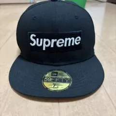 Supreme 59FIFTY ブラック キャップ