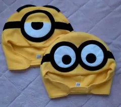 ミニオン フリース帽子 2個セット