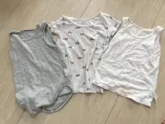 ユニクロ　ベビー肌着 90cm 3枚セット
