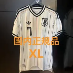 田中碧　Wカップ選手着用モデル　アウェイユニフォーム　オーセンティック 完売品】サッカー日本代表 アウェイオーセンティックユニフォーム 7