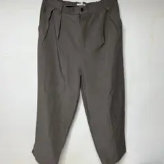 remer グレー プリーツ スラックス
