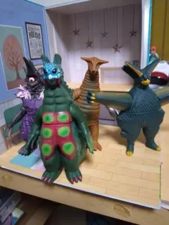 超人バロム・1 ドルゲ魔人 ハネゲルゲ ソフビ レインボー造型企画