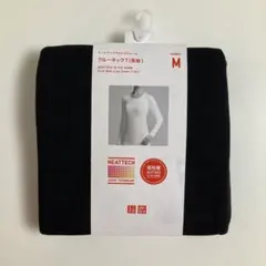 ユニクロ　ヒートテック　超極暖　クールネックT 長袖　M ブラック　新品
