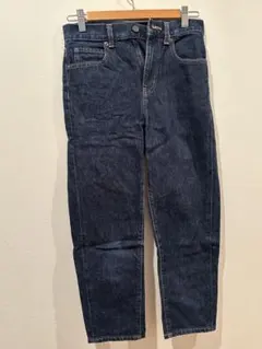 UNIQLO JEANS ダークブルー ストレートデニム