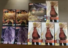 ナルト 疾風伝 ナルト サスケ 須佐能乎 九喇嘛 フィギュア 8体セット