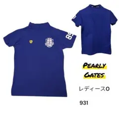 パーリーゲイツ ゴルフ ゴルフウェア ゴルフシャツ モックネック