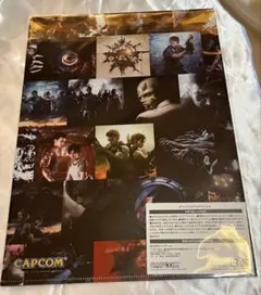 PS バイオハザード　クリアファイル&チラシ　非売品　レア　カプコン CAPCOM - バイオハザード クリアファイル 4種セット☆レア☆非売品