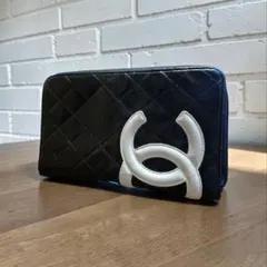 CHANEL　シャネル　長財布　ラムスキン　カンボンライン　オーガナイザーのサムネイル