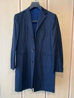 スティレラティーノ ポロコート AIACE 42（44くらい）ネイビー スティレラティーノ ポロコート AIACE 42（44くらい）ネイビー - メルカリ