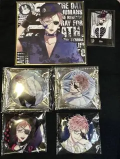 IDOLiSH7 アイナナ 一番くじ ダンマカ 缶バッジセット クオン リーベル