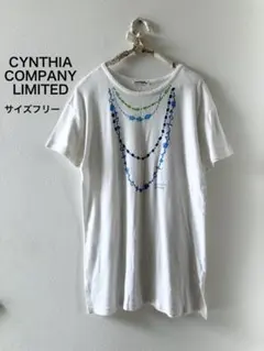 CYNTHIA COMPANY LIMITED 半袖Tシャツ サイズフリーのサムネイル