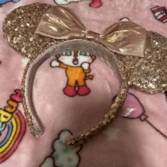 ディズニーカチューシャ ミニー スパンコール