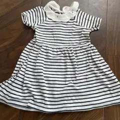 ストライプワンピース 86cm