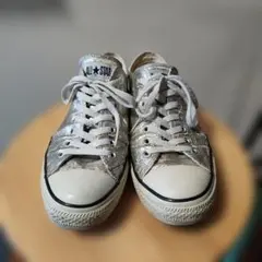 CONVERSE ALL STAR シルバー 27cm　ビンテージ　レア