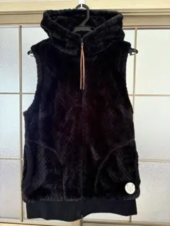 【美品✨】オーシャンパシフィック　フード付ボアベスト