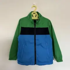 GAP ギャップ カラーブロックジャージ裏地ウィンドブレーカー ブルゾン 110