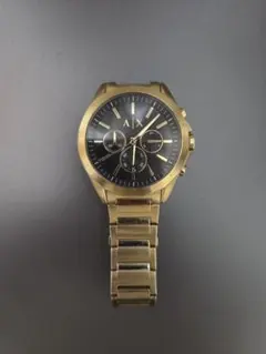 ARMANI EXCHANGE A|X メンズ腕時計ゴールドブラックのサムネイル