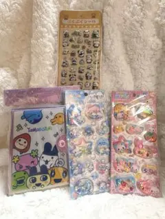 たまごっち シールバインダー ぷくぷくあわわちゃん Happy March