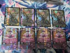 邪眼王Bロマノフ　ブラッディロマノフ　テブルカッケ＝エディ　各4枚