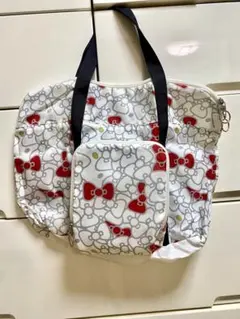 ☆ハローキティ☆ポケッタブルトートバッグ☆未使用