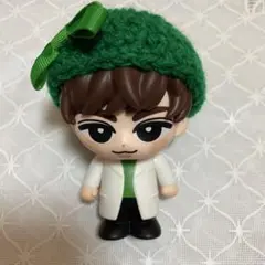 Snow Man 阿部亮平　すのチルソフビ　帽子　ニット帽　緑色　グリーン