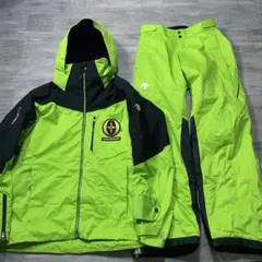 オガサカチーム 支給品 最高級 デサント sio スキーウェア メンズO XL