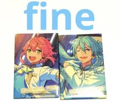 あんスタ　fine  日々樹渉　姫宮桃李　スクエア缶バッジ