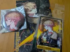 シクフォニ　みこと　缶バッジ、トレカ、ポストカードのセット