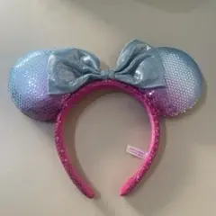 ディズニーリゾート　ミニー　スパンコール　カチューシャ
