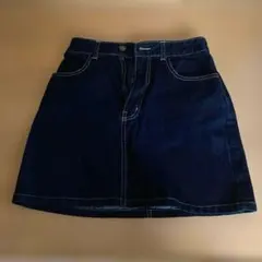 apres jour デニムミニスカート インディゴ 台形