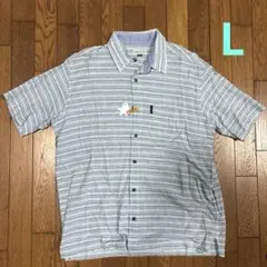 element of SIMPLE LIFE 半袖シャツ ボーダー L