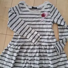 BeBe　ストライプワンピース