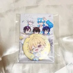 すにすて やなと 缶バッジ AGF