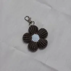 かぎ編み フラワーキーホルダー ハンドメイド 韓国雑貨 あみぐるみ