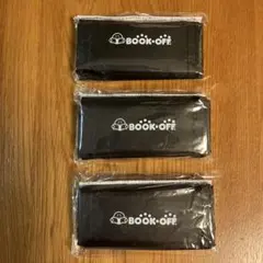 BOOK-OFF ブラックエコバッグ 3個セット