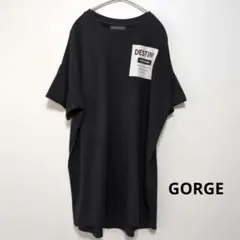 GORGE DESTINY プリント 半袖 Tシャツ ブラック Мサイズのサムネイル