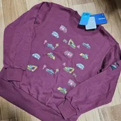 新品！ 車両プリント トレーナー 130