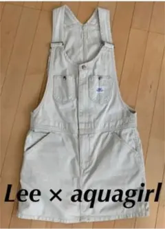 aquagirlxLee  サロペット　ジャンパースカート